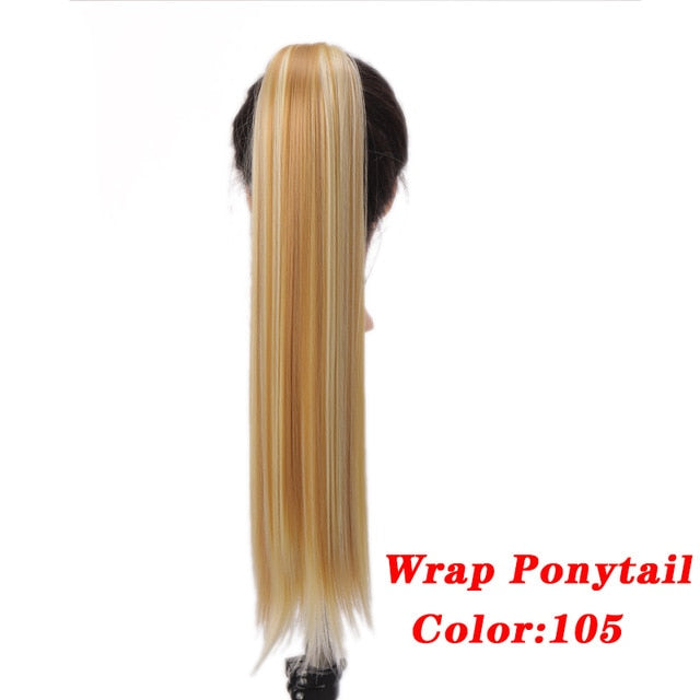 Ponytail Hair Extension 60cm - 34 styles & colours