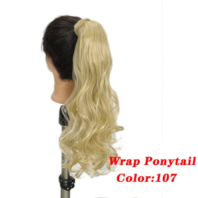 Ponytail Hair Extension 60cm - 34 styles & colours