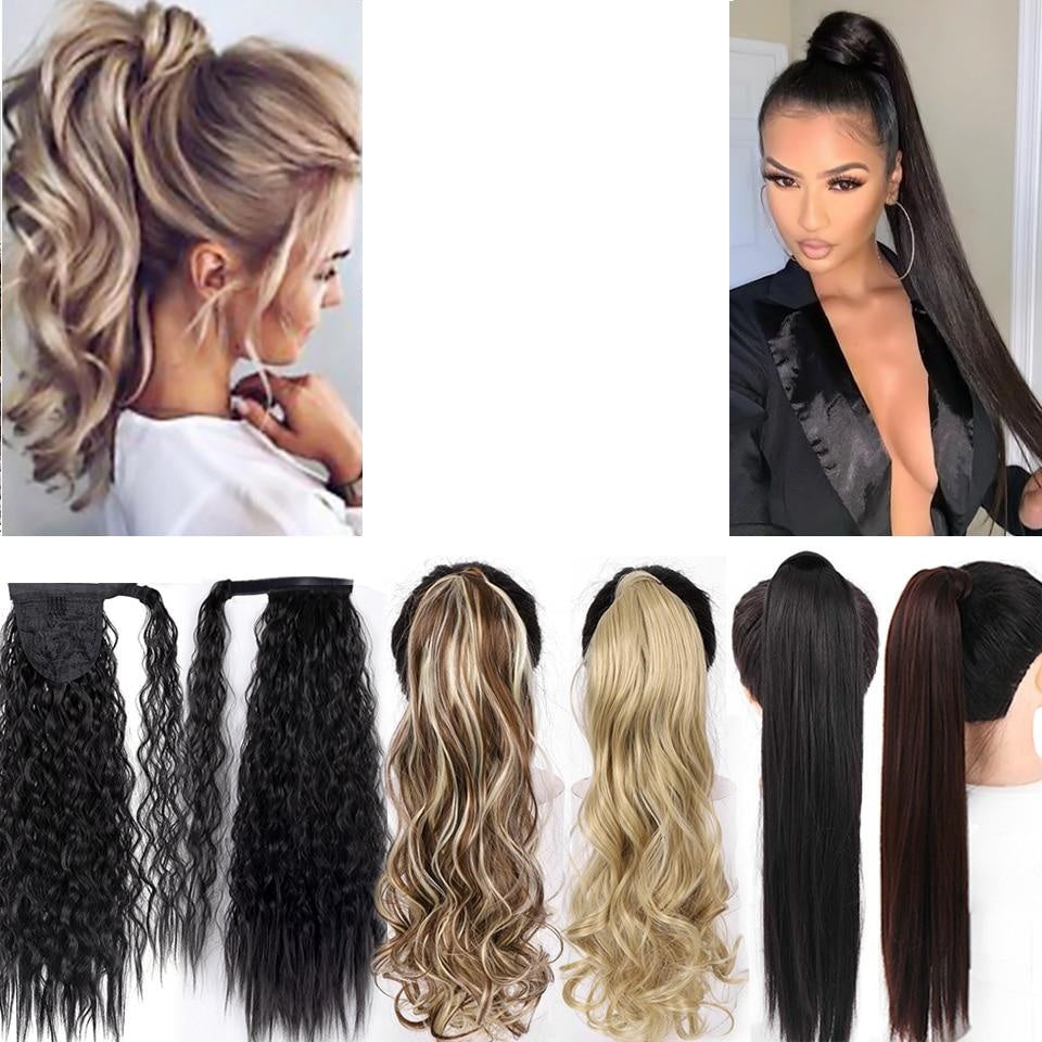 Ponytail Hair Extension 55cm - 41 styles & colours