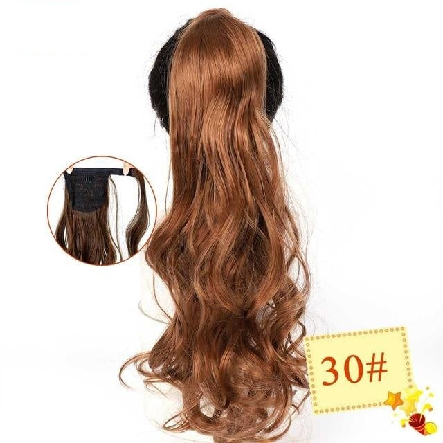 Ponytail Hair Extension 55cm - 41 styles & colours