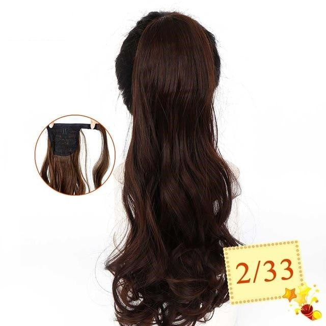 Ponytail Hair Extension 55cm - 41 styles & colours