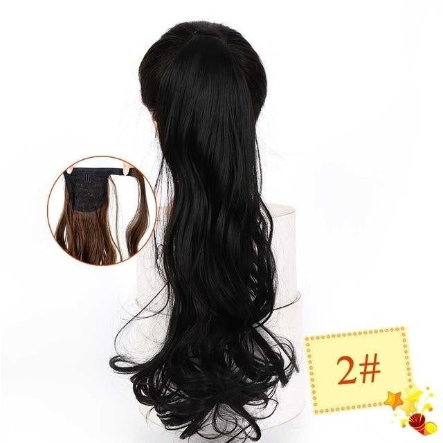 Ponytail Hair Extension 55cm - 41 styles & colours
