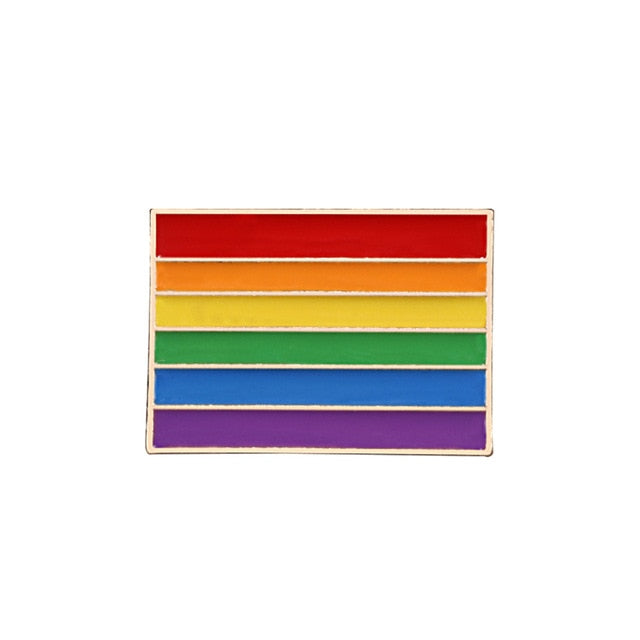LGBT Pride lapel badges - 7 assorted styles