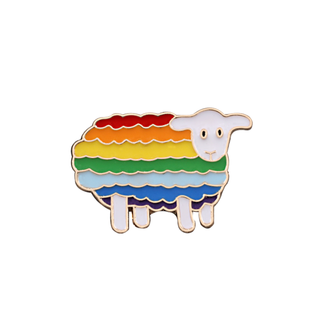 LGBT Pride lapel badges - 7 assorted styles