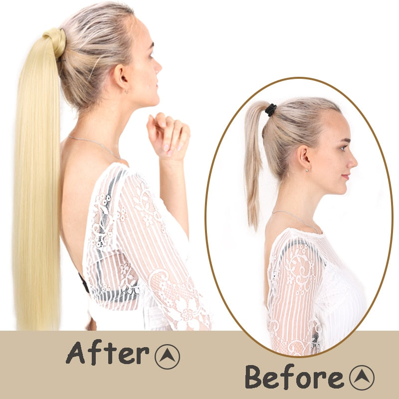 Ponytail Hair Extension 60cm - 34 styles & colours
