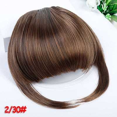 Hair extension Bangs for a neat fringe, clip-in - 39 variants