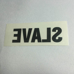 Temporary waterproof tattoos for BDSM slaves "Slave"