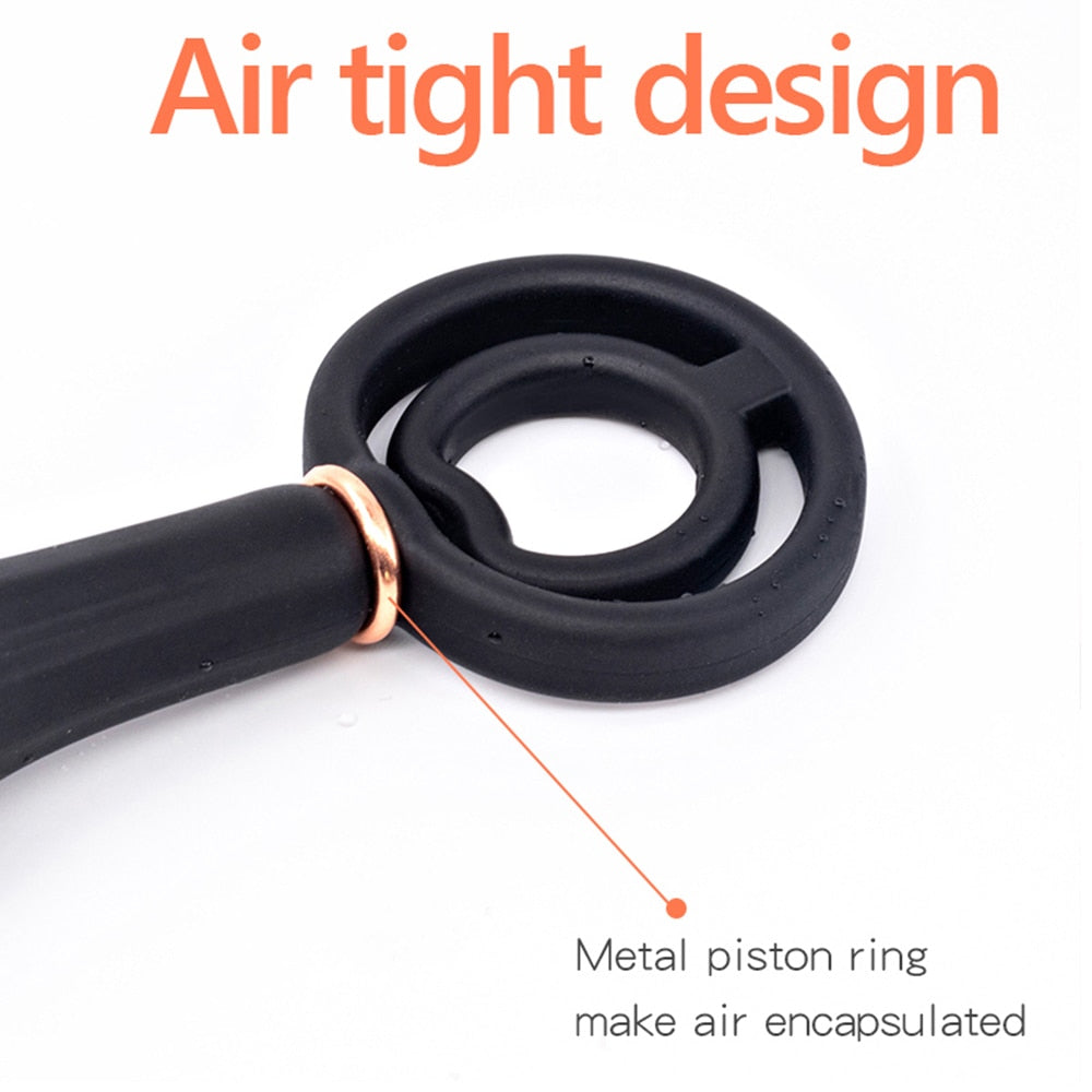 Inflatable anal plugs for prostate massage & prostate milking