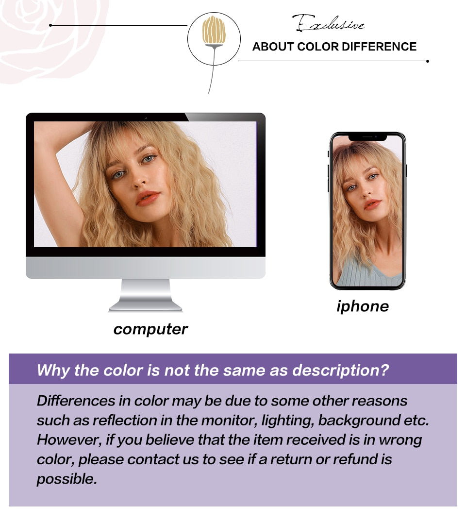 Synthetic wigs with fringe. Straight with dark roots 12 colours
