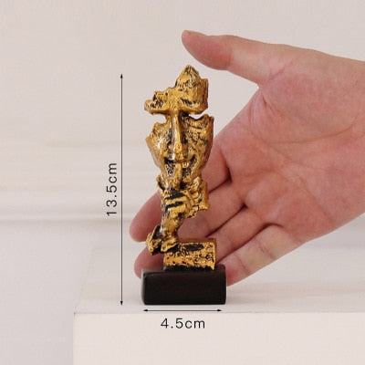 Shhh... Resin statues for desktop, dresser or living room