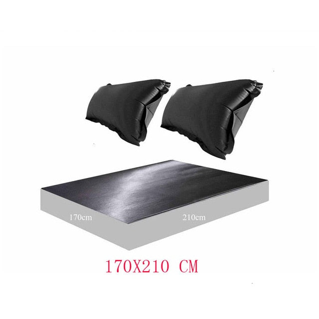 Waterproof PVC sheet & 2 pillow set - 3 sizes