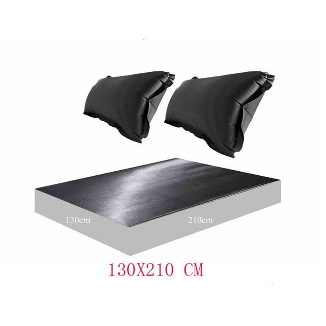 Waterproof PVC sheet & 2 pillow set - 3 sizes
