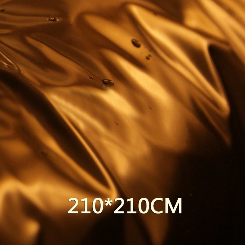 Waterproof PVC sheet & 2 pillow set - 3 sizes