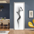 Wall silhouette sticker made of PVC. Image 25