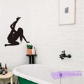 Wall silhouette sticker made of PVC. Image 11
