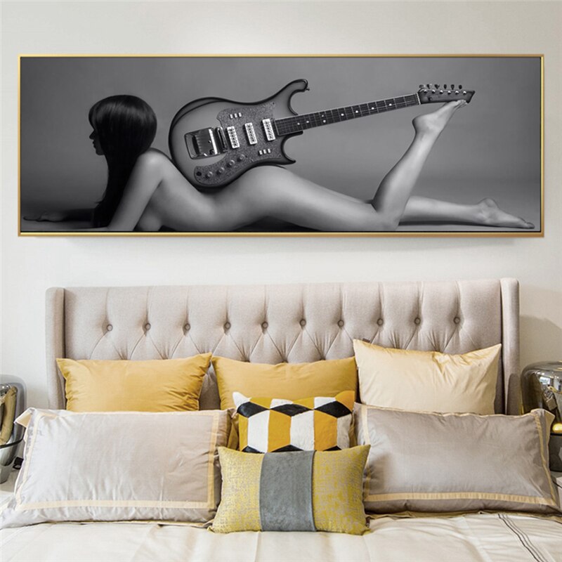 Modern depiction of the female form with a musical flavour. Part 1 of a 3 part series