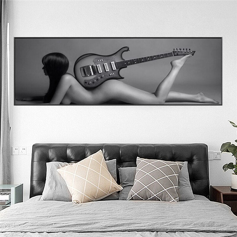 Modern depiction of the female form with a musical flavour. Part 1 of a 3 part series