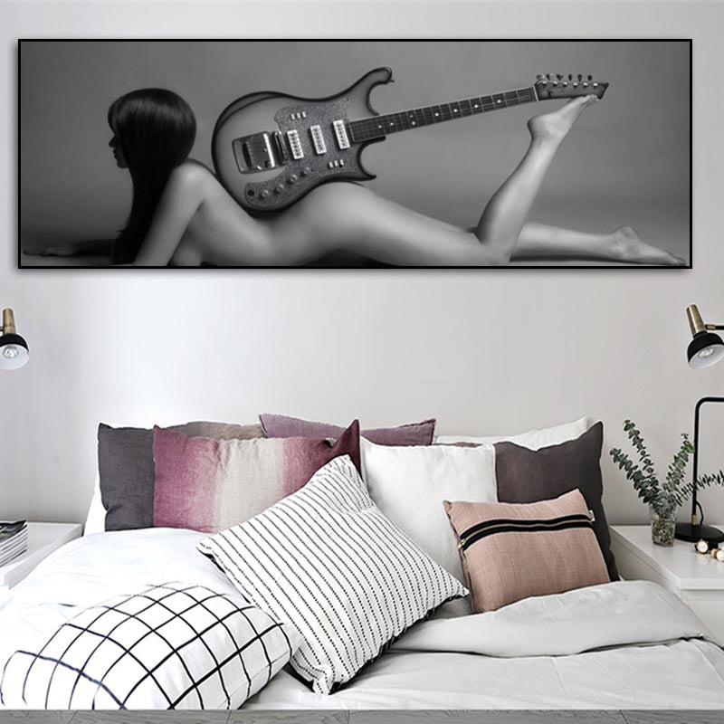 Modern depiction of the female form with a musical flavour. Part 1 of a 3 part series