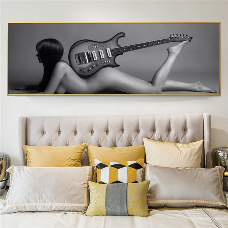 Modern depiction of the female form with a musical flavour. Part 1 of a 3 part series