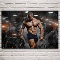 Workout 1. Photography printed on canvas