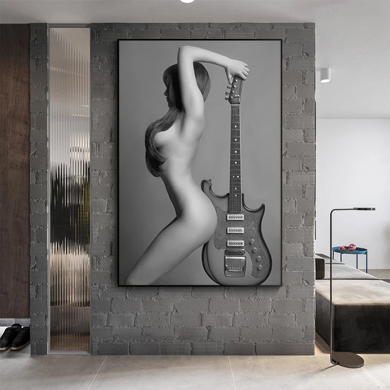 Modern depiction of the female form with a musical flavour. Part 2 of a 3 part series
