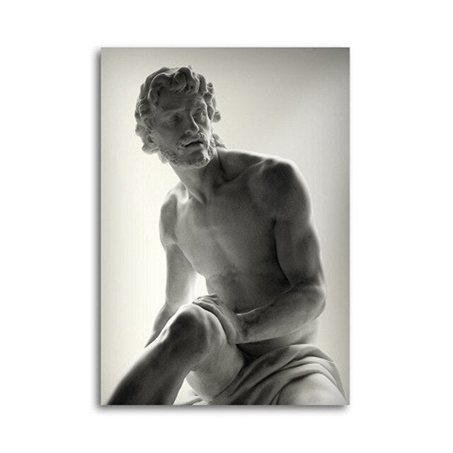 Stunning sculpture imagery on canvas, 5 images in a generous range of sizes.