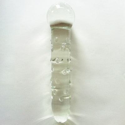 Large double ended pyrex glass dildo 31cm