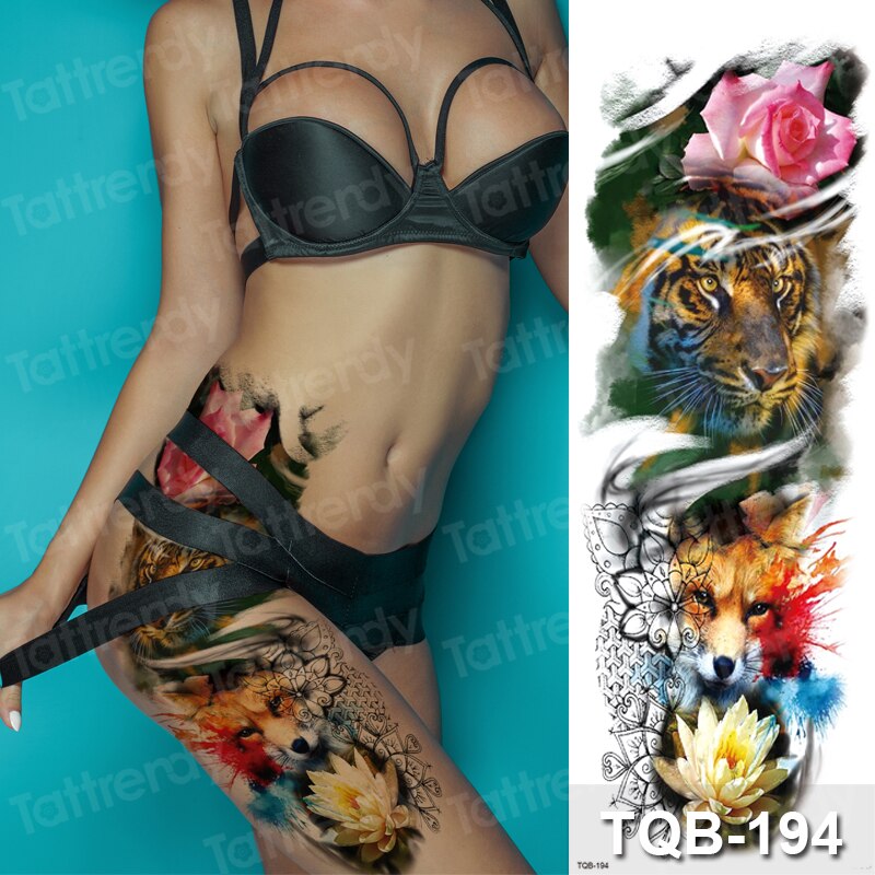 Temporary tattoos Women or Men LARGE assorted selection No. 3