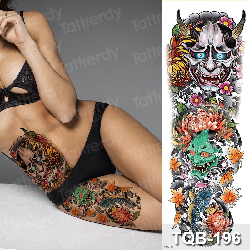 Temporary tattoos Women or Men LARGE assorted selection No. 3