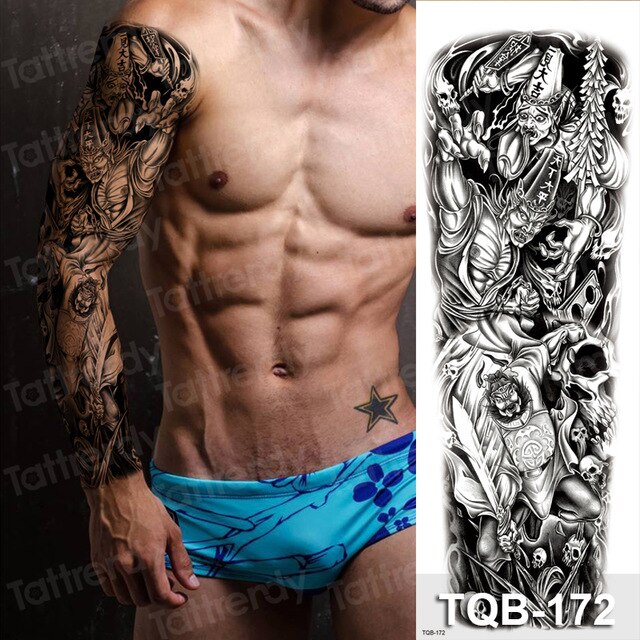 Temporary tattoos Women or Men LARGE assorted selection No. 3