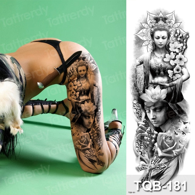 Temporary tattoos Women or Men LARGE assorted selection No. 3