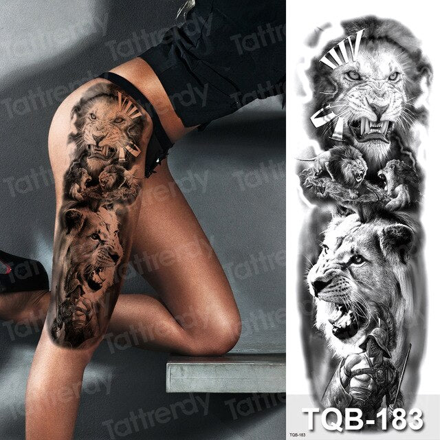 Temporary tattoos Women or Men LARGE assorted selection No. 3