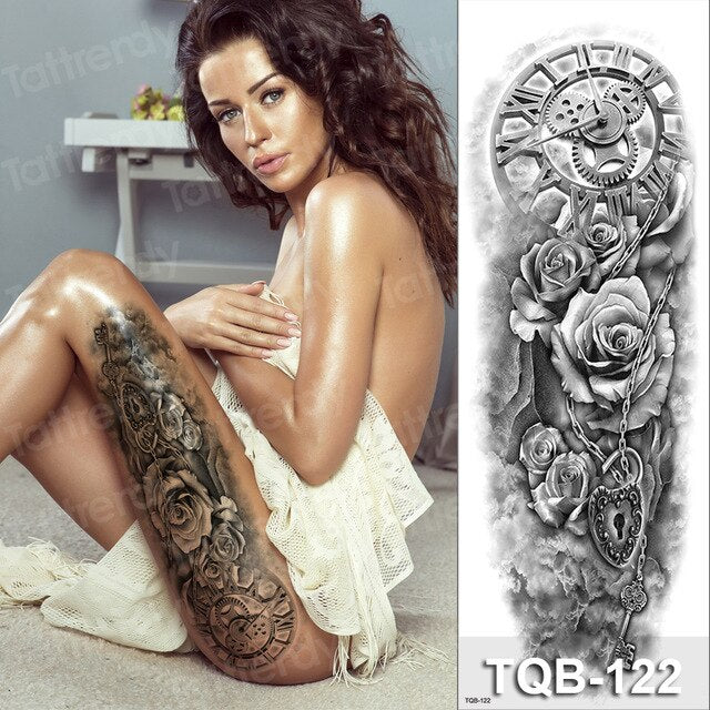 Temporary tattoos Women or Men LARGE assorted selection No. 3