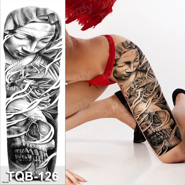 Temporary tattoos Women or Men LARGE assorted selection No. 3