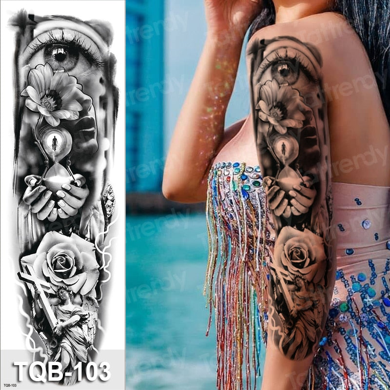 Temporary tattoos Women or Men LARGE assorted selection No. 3