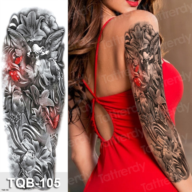 Temporary tattoos Women or Men LARGE assorted selection No. 3