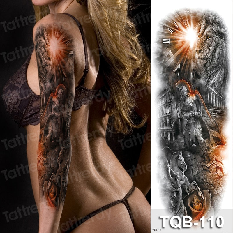 Temporary tattoos Women or Men LARGE assorted selection No. 3