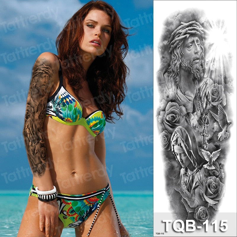 Temporary tattoos Women or Men LARGE assorted selection No. 3
