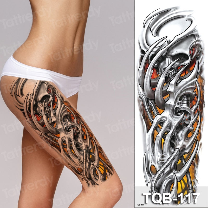 Temporary tattoos Women or Men LARGE assorted selection No. 3