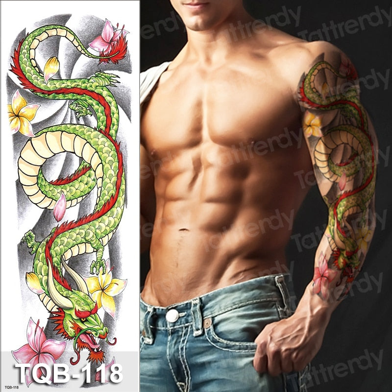 Temporary tattoos Women or Men LARGE assorted selection No. 3
