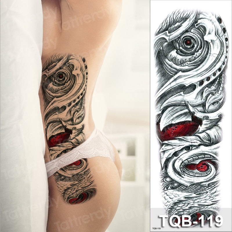 Temporary tattoos Women or Men LARGE assorted selection No. 3