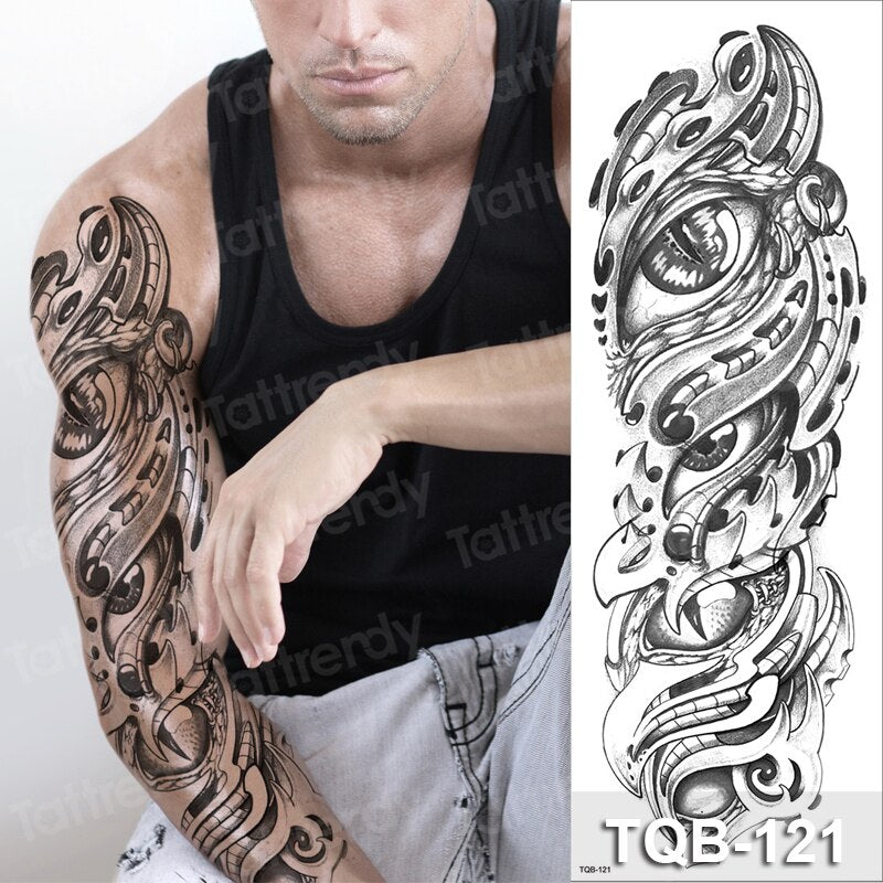 Temporary tattoos Women or Men LARGE assorted selection No. 3