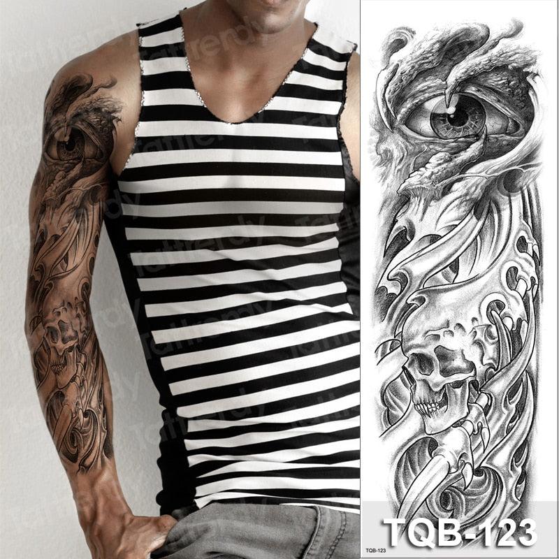 Temporary tattoos Women or Men LARGE assorted selection No. 3