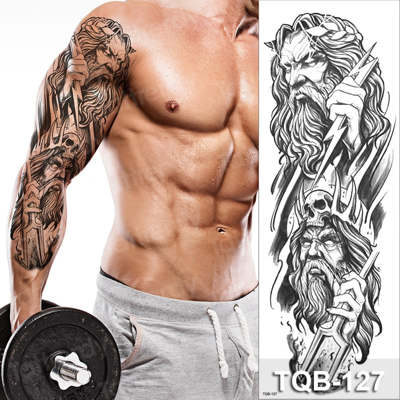 Temporary tattoos Women or Men LARGE assorted selection No. 3