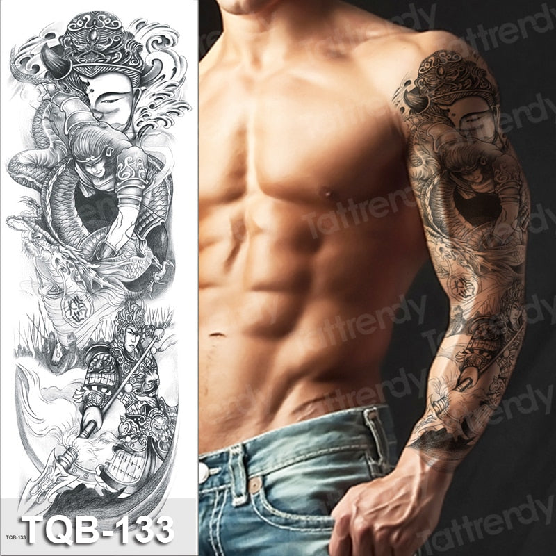 Temporary tattoos Women or Men LARGE assorted selection No. 3