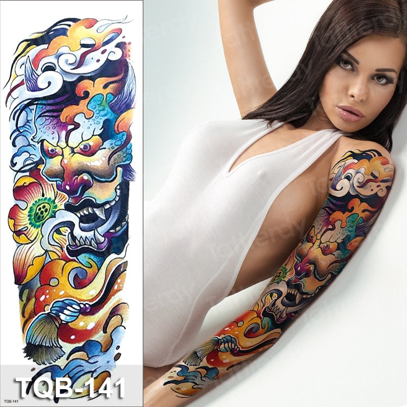 Temporary tattoos Women or Men LARGE assorted selection No. 3