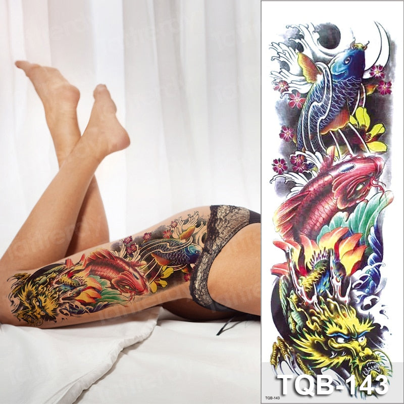 Temporary tattoos Women or Men LARGE assorted selection No. 3