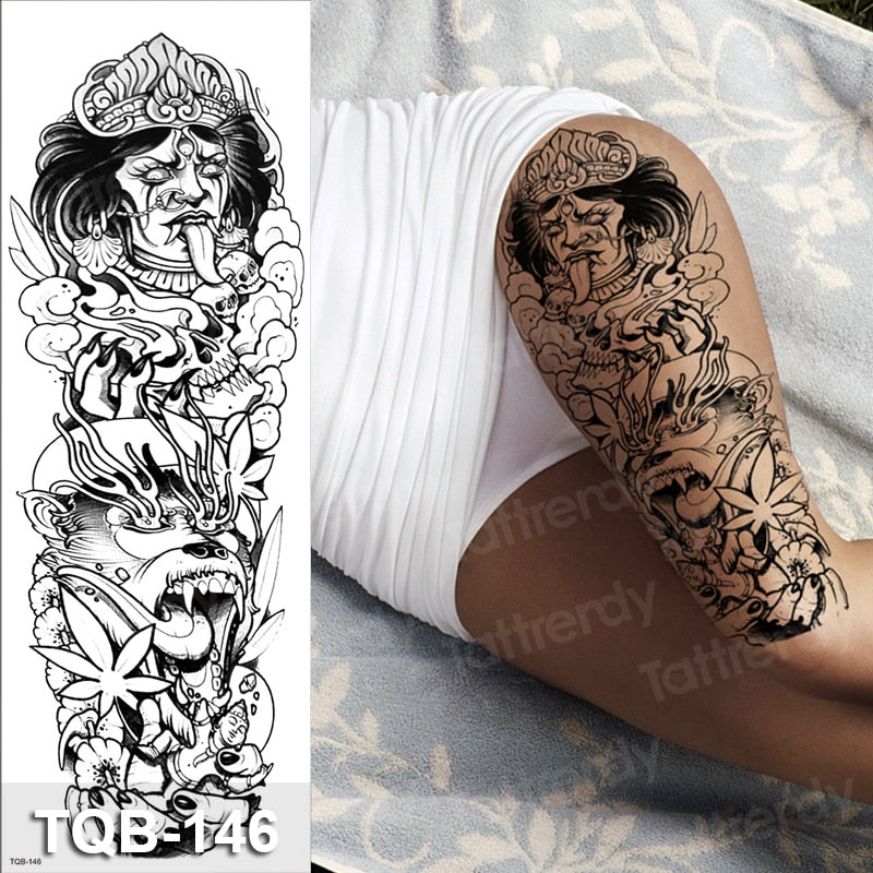 Temporary tattoos Women or Men LARGE assorted selection No. 3