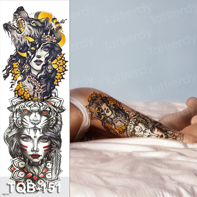 Temporary tattoos Women or Men LARGE assorted selection No. 3