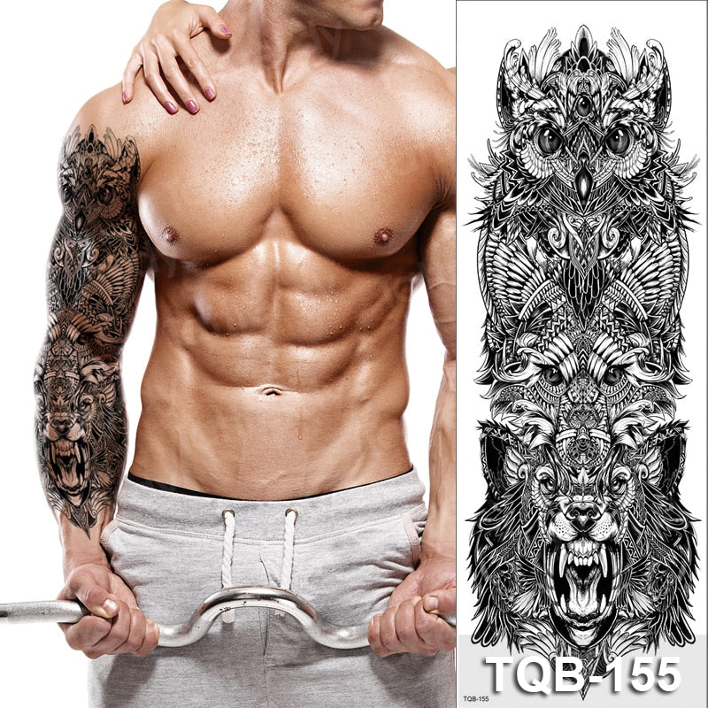 Temporary tattoos Women or Men LARGE assorted selection No. 3